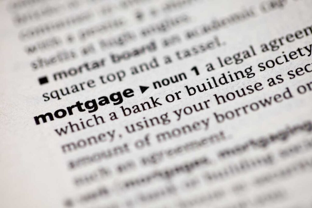 glossary of mortgage terms